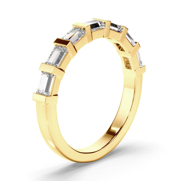 Baguette Cut Diamond Anniversary Ring