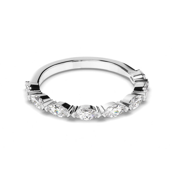 Marquise Cut Diamond Anniversary Ring