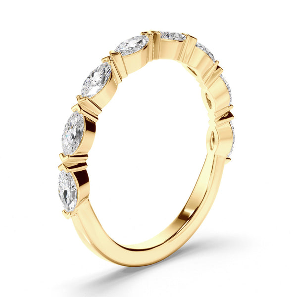 Marquise Cut Diamond Anniversary Ring