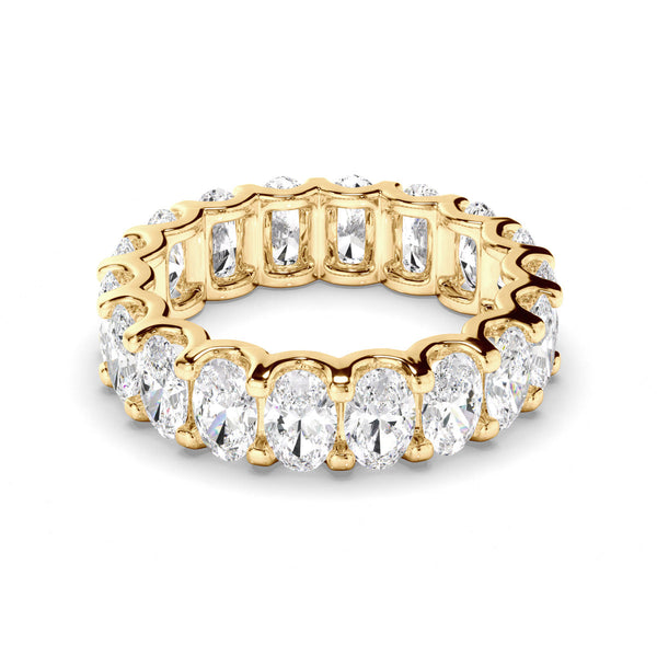 Oval Cut Diamond Anniversary Ring