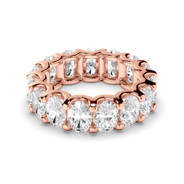 Oval Cut Diamond Anniversary Ring