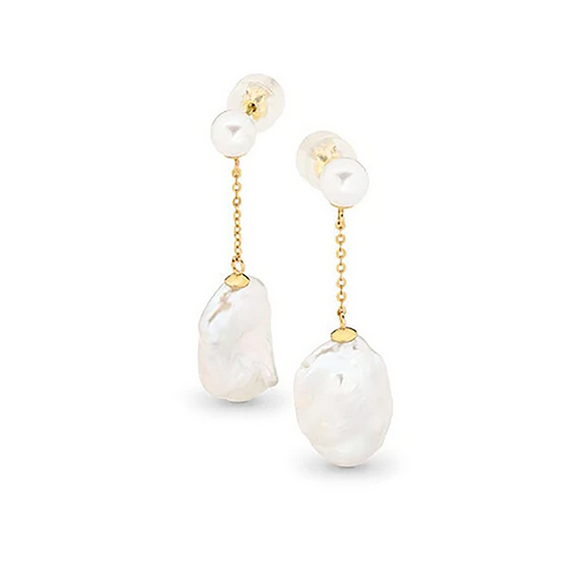 Juliette Keshi Freshwater Pearl Earrings