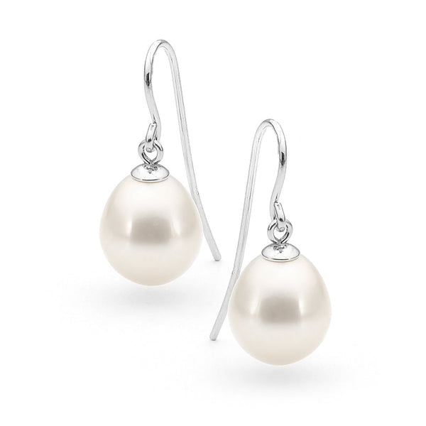 Sterling Silver Pearl Earrings