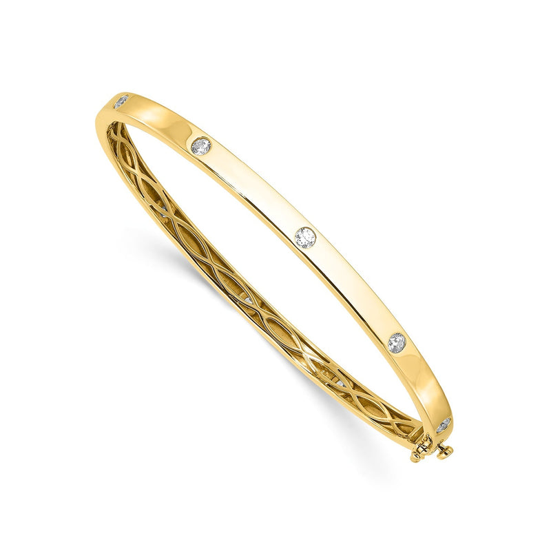 0.7ct Lab Grown Diamond Bracelet in 18ct Yellow Gold