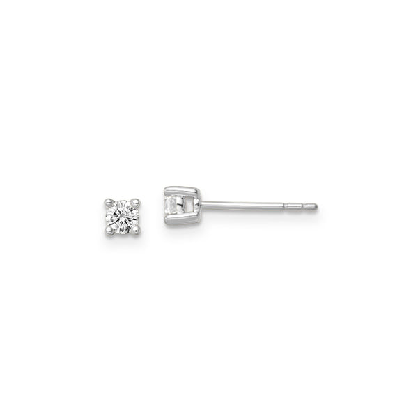 0.26ct Lab Grown Diamond Earrings in 9ct White Gold