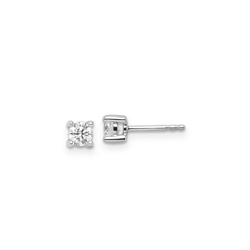 0.50ct Lab Grown Diamond Earrings in 9ct White Gold