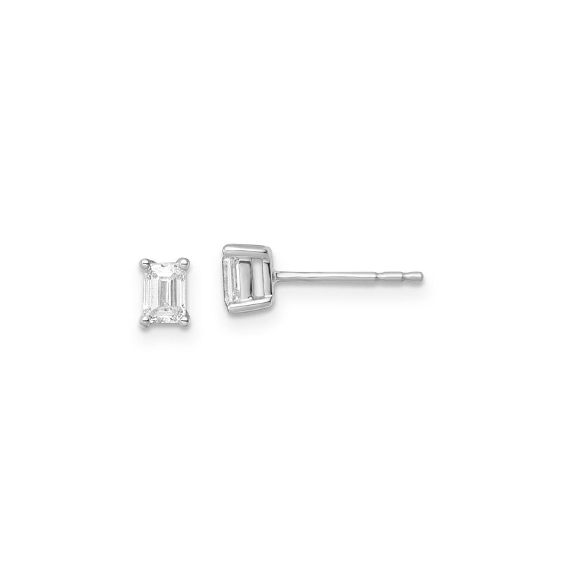 0.50ct Lab Grown Diamond Earrings in 9ct White Gold