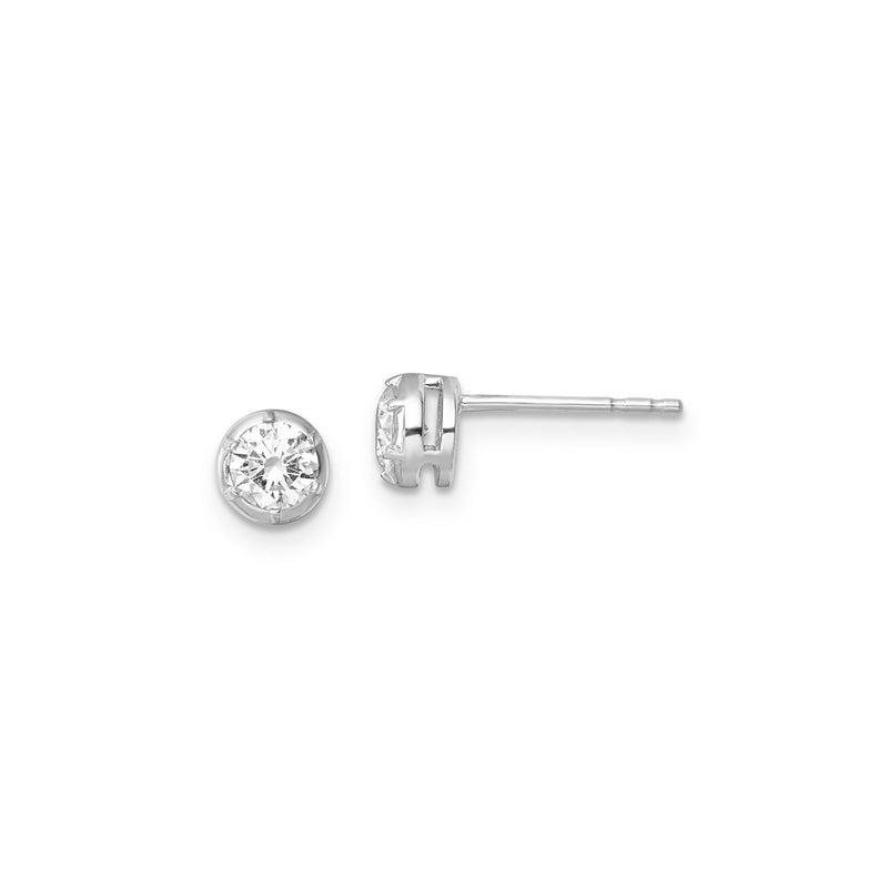 0.50ct Lab Grown Diamond Earrings in 9ct White Gold