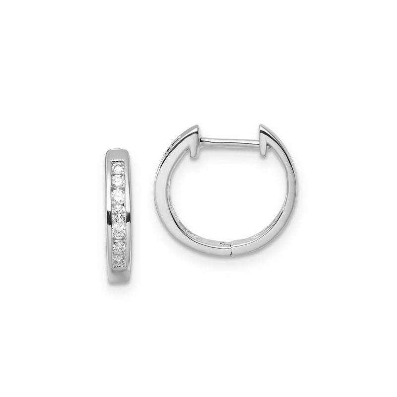 0.25ct Lab Grown Diamond Earrings in 9ct White Gold