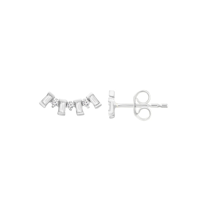 0.2ct Lab Grown Diamond Earrings in 9ct White Gold