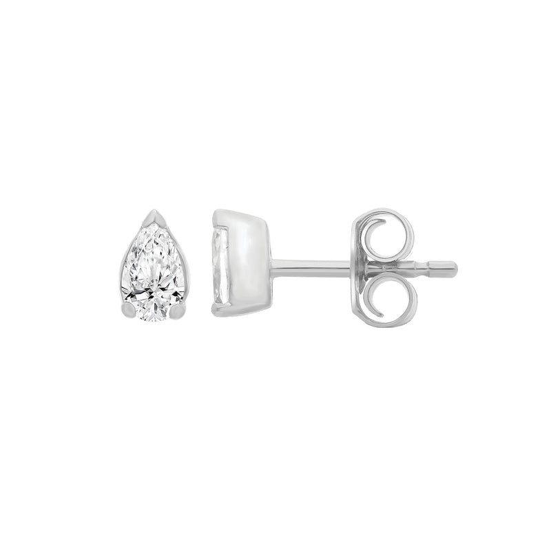 0.32ct Lab Grown Diamond Earrings in 9ct White Gold