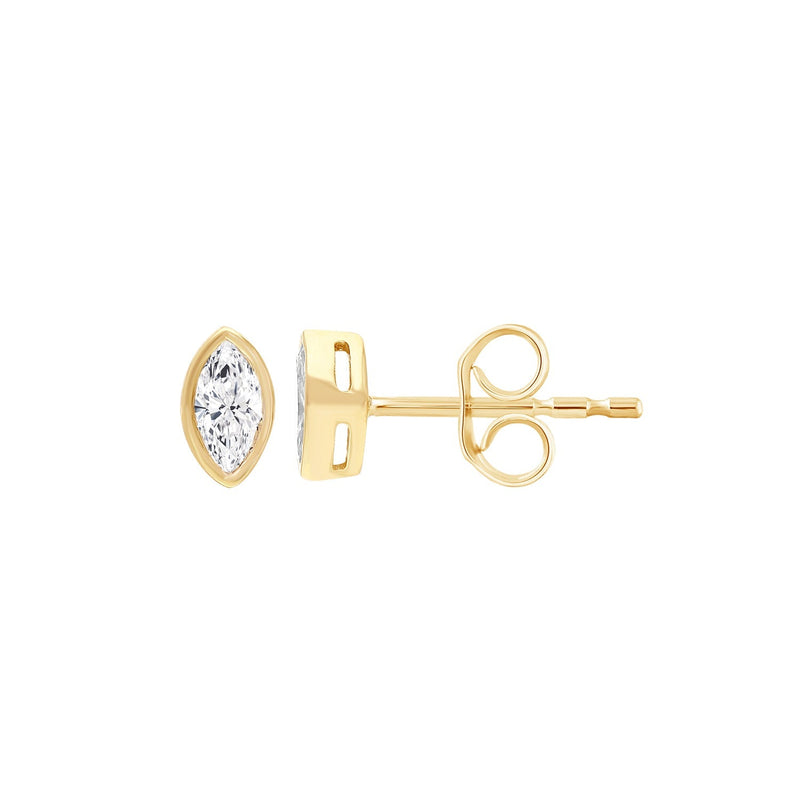 0.2ct Lab Grown Diamond Earrings in 9ct Yellow Gold