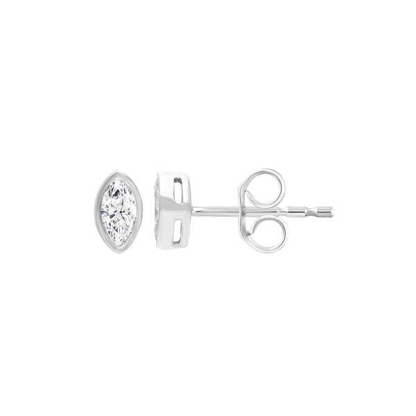 0.2ct Lab Grown Diamond Earrings in 9ct White Gold