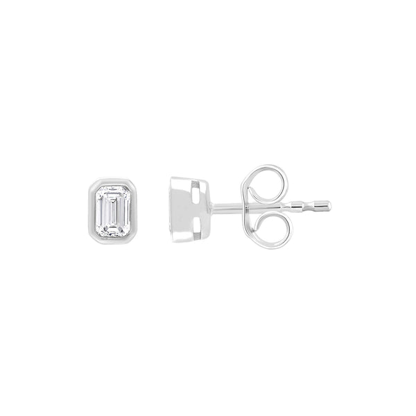 0.3ct Lab Grown Diamond Earrings in 9ct White Gold