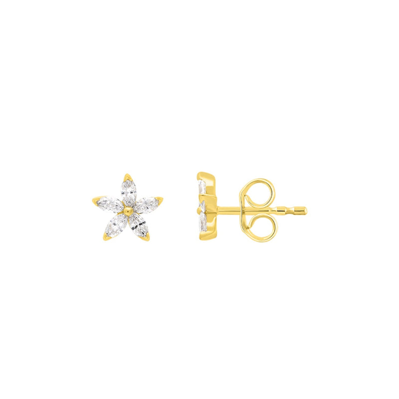 0.3ct Lab Grown Diamond Earrings in 9ct Yellow Gold