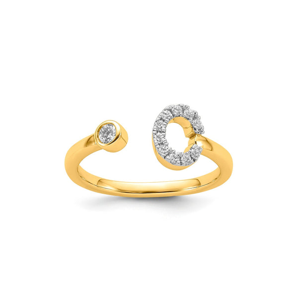 0.16ct Lab Grown Diamond Ring in 9ct Yellow Gold