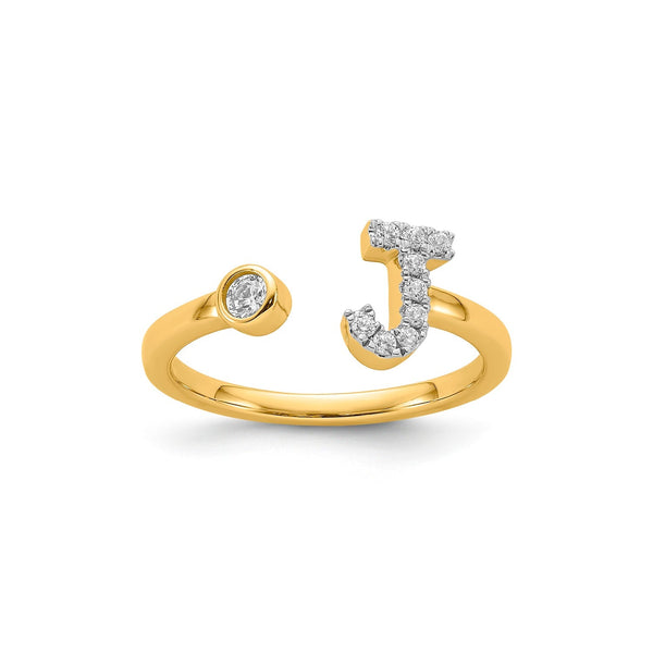 0.15ct Lab Grown Diamond Ring in 9ct Yellow Gold