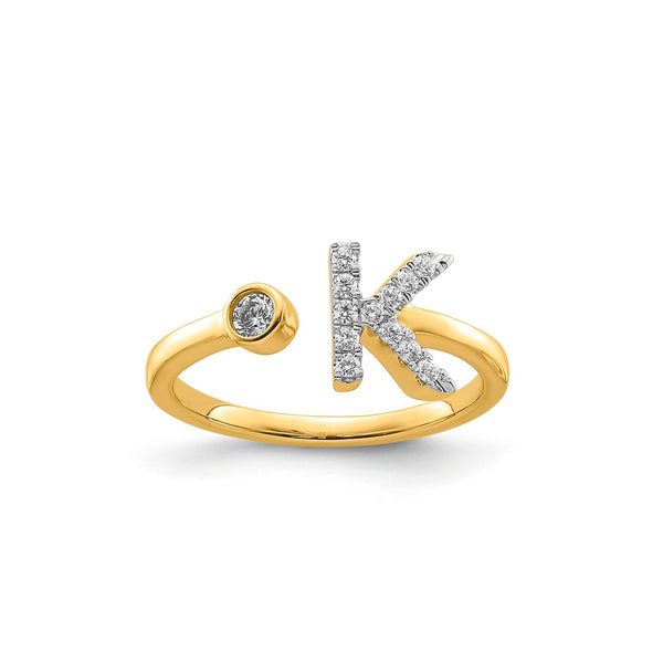 0.18ct Lab Grown Diamond Ring in 9ct Yellow Gold