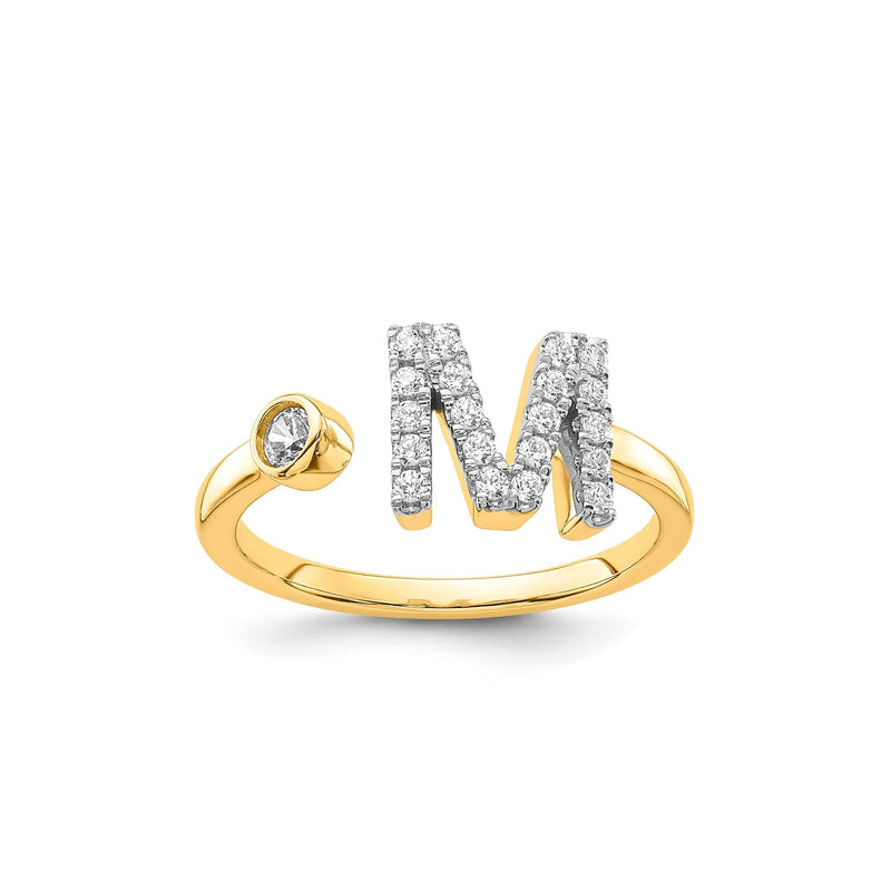 0.26ct Lab Grown Diamond Ring in 9ct Yellow Gold