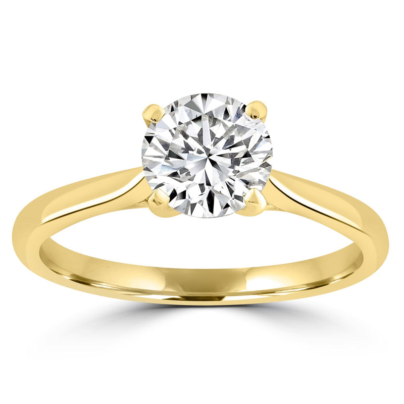 1.50ct Lab Grown Diamond Ring in 18ct Yellow Gold