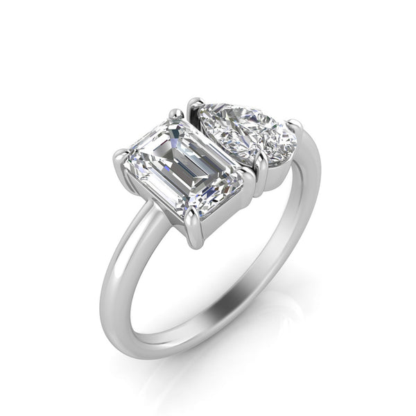 2.20ct Lab Grown Diamond Ring in 18ct White Gold