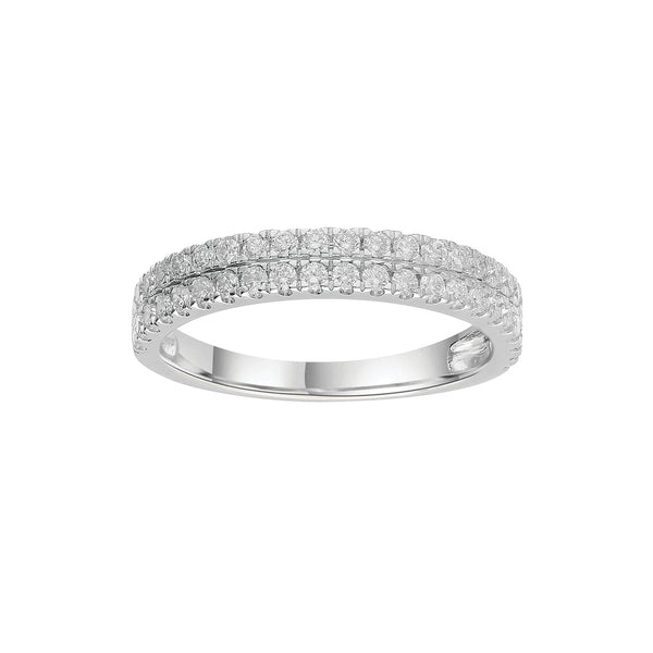 0.5ct Lab Grown Diamond Ring in 9ct White Gold