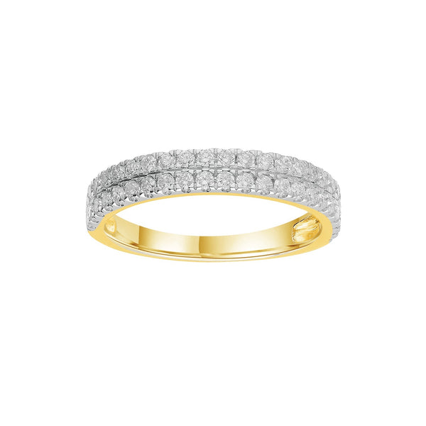 0.5ct Lab Grown Diamond Ring in 9ct Yellow Gold