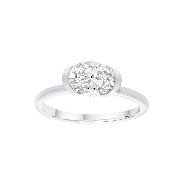 1.52ct Lab Grown Diamond Ring in 9ct White Gold