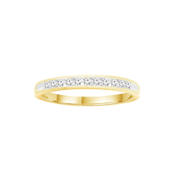 0.23ct Lab Grown Diamond Ring in 9ct Yellow Gold