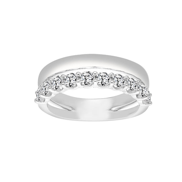 0.97ct Lab Grown Diamond Ring in 9ct White Gold