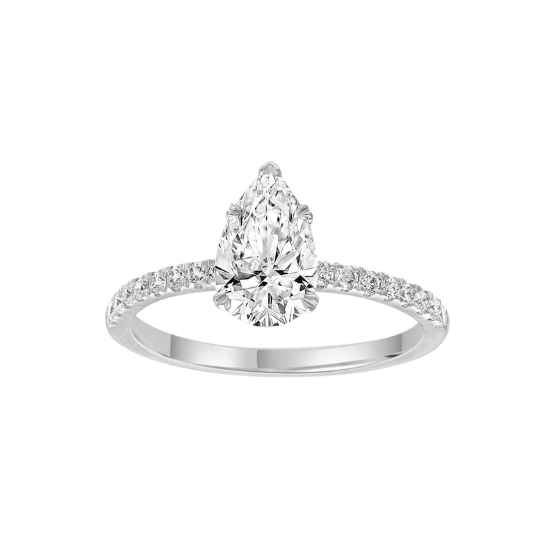 1.4ct Lab Grown Diamond Ring in 9ct White Gold