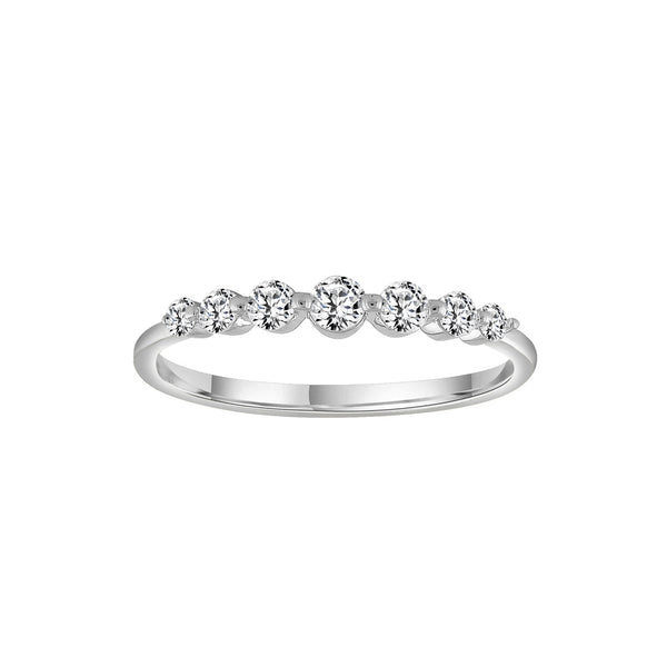 0.25ct Lab Grown Diamond Ring in 9ct White Gold