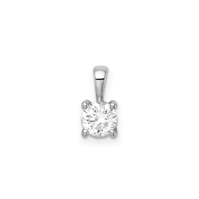 0.75ct Lab Grown Diamond Pendant in 9ct White Gold