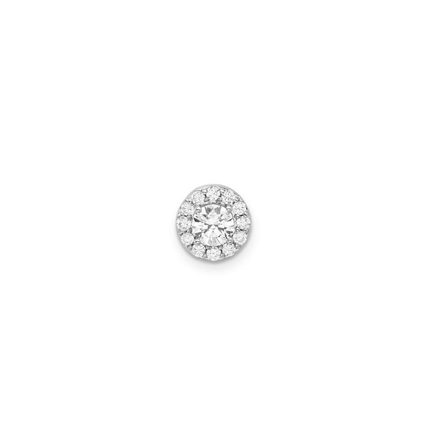 0.50ct Lab Grown Diamond Pendant in 9ct White Gold