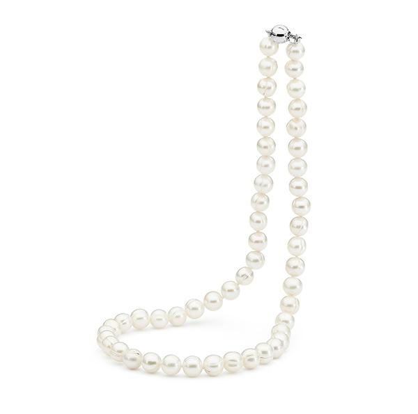 Sterling Silver Freshwater Pearl Strand Necklet