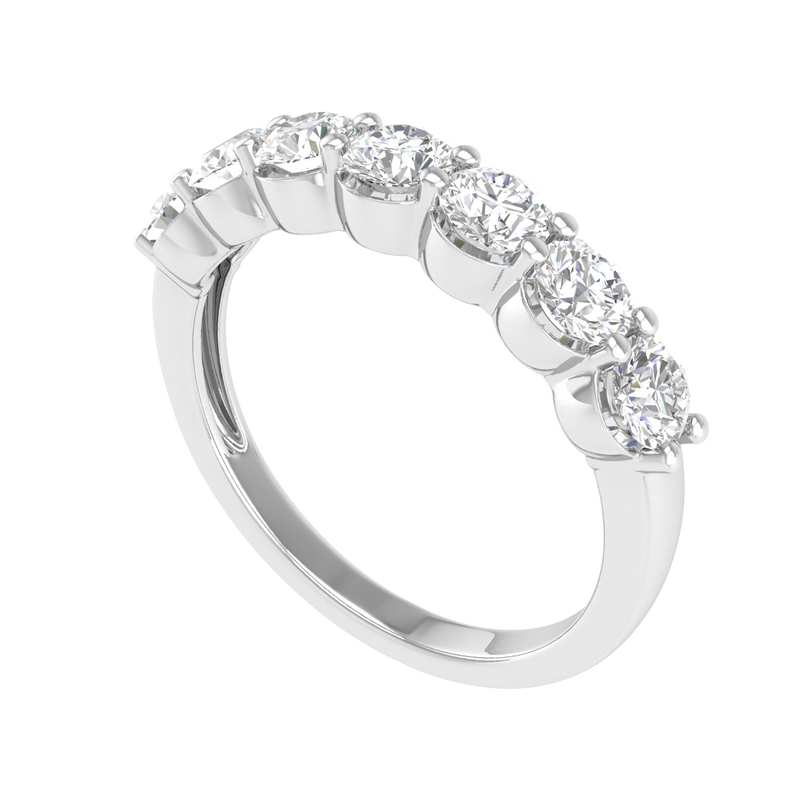 Diamond Fashion Ring with 1.00ct Diamonds in 18K White Gold