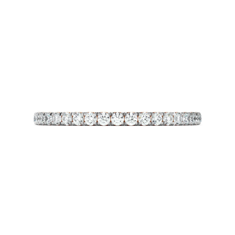 Diamond Claw Set Eternity Wedding Ring