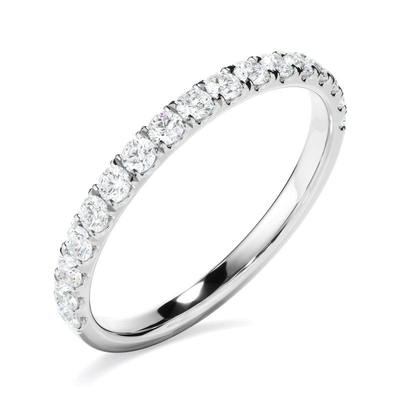 Diamond Claw Set Wedding Ring