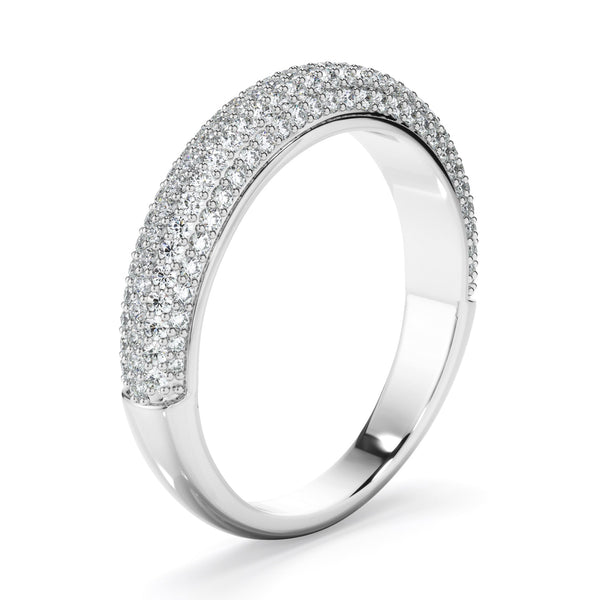 Diamond Multi Pave Wedding Ring