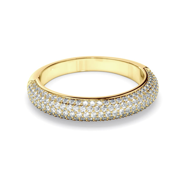 Diamond Multi Pave Wedding Ring